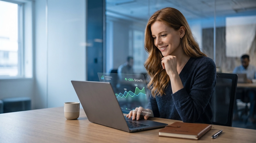 Katlijn van BuildWithRS.com helpt ondernemers inzicht krijgen in ROI en online groei